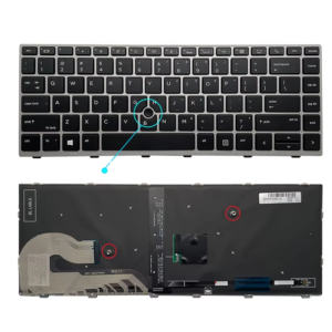 Replacement Keyboard for HP EliteBook 745 840 846 848 G5/G6 / ZBook 14U G5/G6