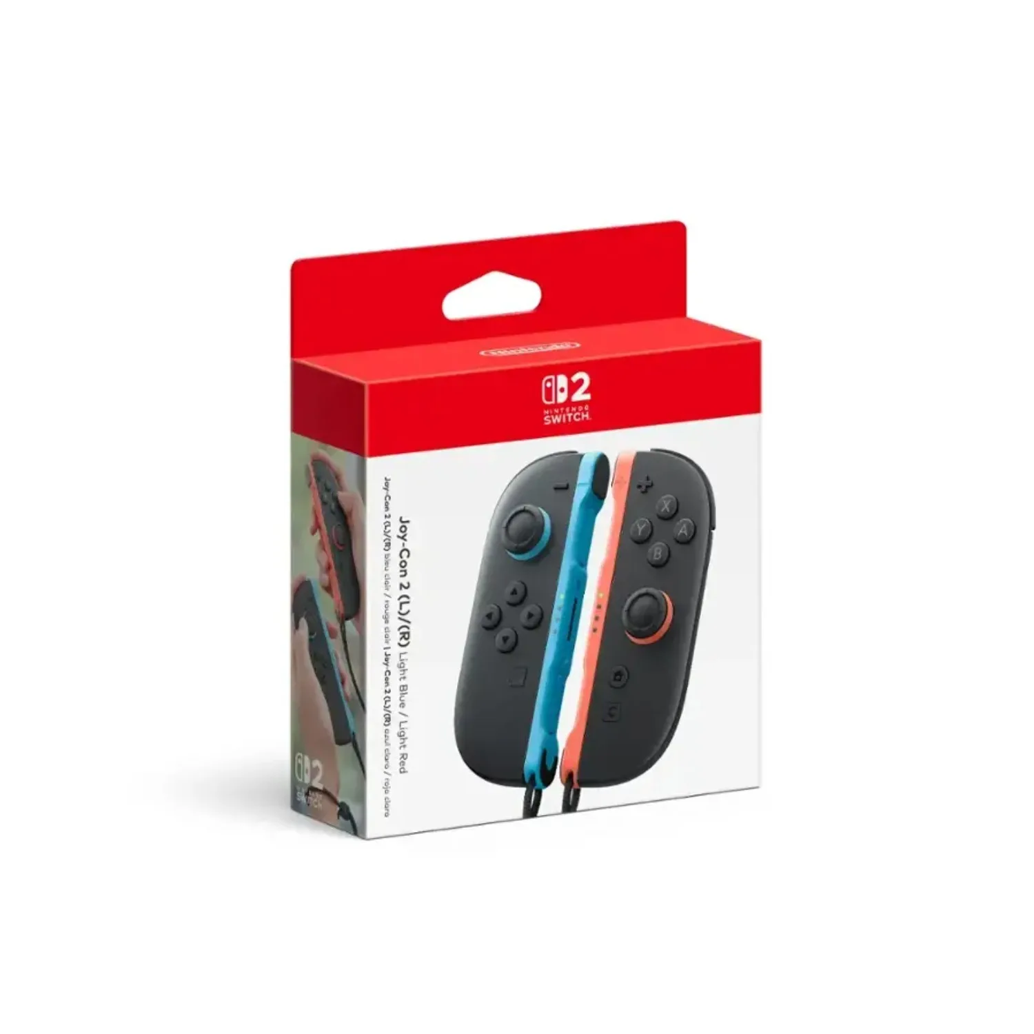 Nintendo Joy-Con Official — Light Blue and Light Red Switch