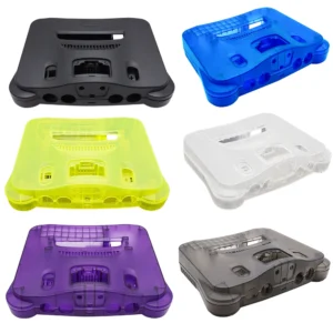 Translucent Replacement Shell Case Compatible with Nintendo 64