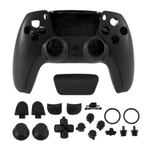 Quality Repair Part for PS5PS5 Controller Housing Shell for BDM-010 – Complete Replacement Case with Buttons (Black) BDM-010 Controller Housing Shell Game Controller Shell Cover with Buttons Black