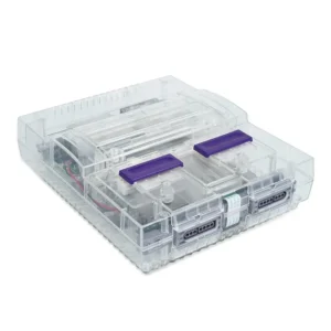 Transparent Replacement Shell for Super Nintendo SNES SNS-001