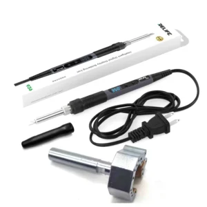 Adjustable Temperature Soldering Station for Controller Repair – 90W Digital Soldering Iron Kit for PS5/PS4/Xbox/Switch Pro Joystick Replacement