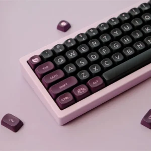 Black Lotus Purple Theme PBT Keycaps