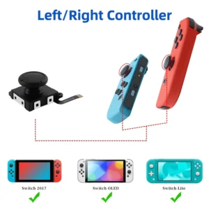 Hall Effect Joystick — Nintendo Switch Joy-Con No Drift