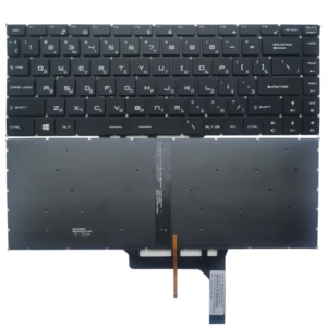 Replacement Keyboard for MSI GF63 8RC 8RD / GF65 Thin 9SD 9SE 10SD 10SE / GS65 GS65VR Stealth — MS-16R1 MS-16R4 MS-16W1 MS-16Q1